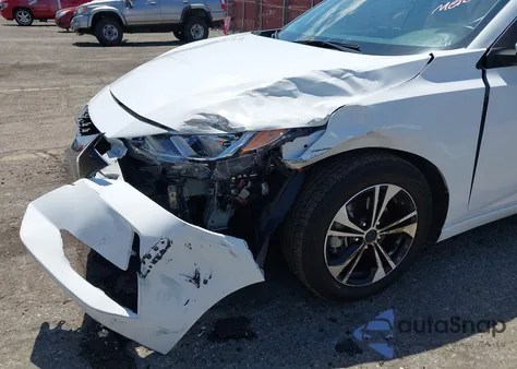 2022 Nissan Sentra Sv Xtronic Cvt z USA, uszkodzony, nr VIN 3N1AB8CV8NY308943